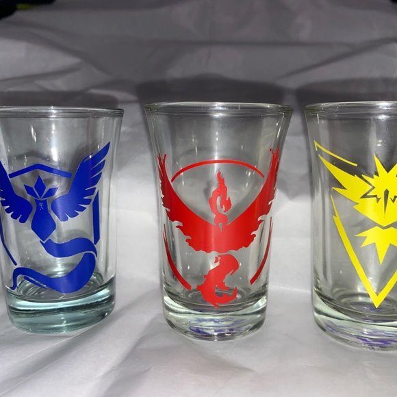 Pokemon Go Shot Glass Set - Picture 1 of 2